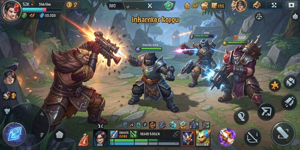 Tampilan gameplay seru dan interaktif dari 5ZK