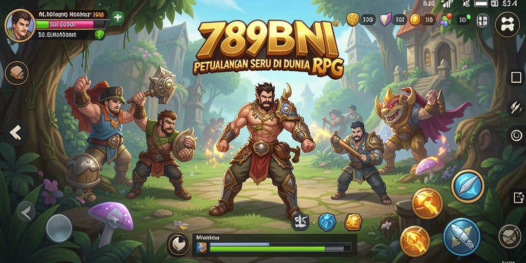 Gameplay seru di dunia fantasi RPG 789BNI.