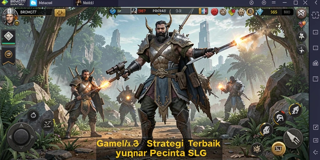 Tampilan menarik dari gameplay BROMO77 dengan berbagai strategi.