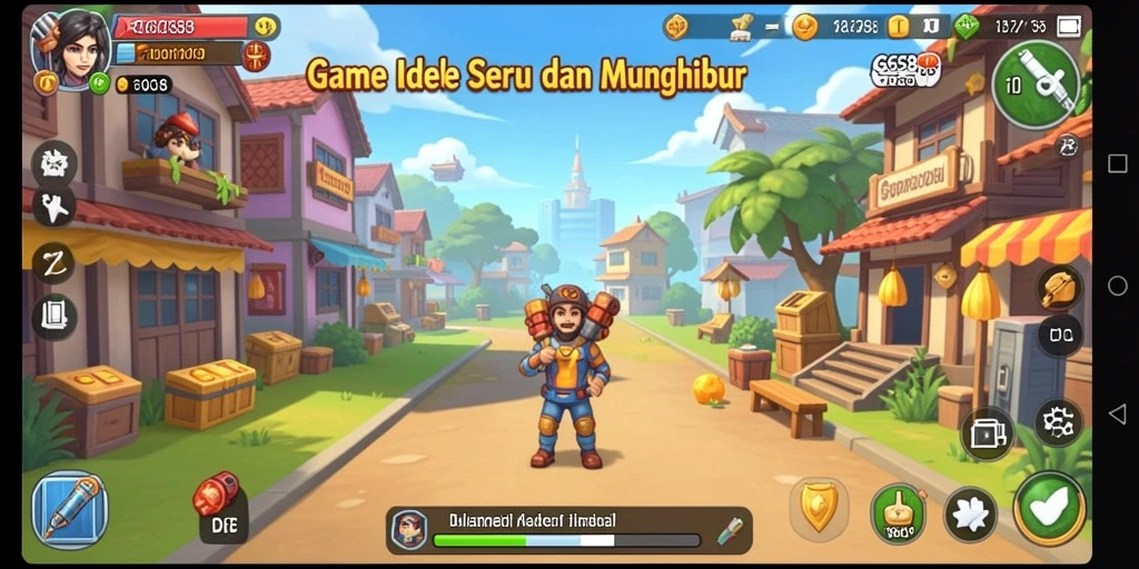 Tampilan gameplay G668 yang menarik dan interaktif.