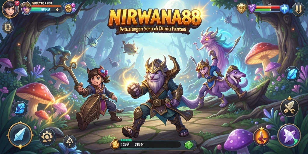 Tampilan gameplay NIRWANA88 yang menarik dan penuh petualangan.