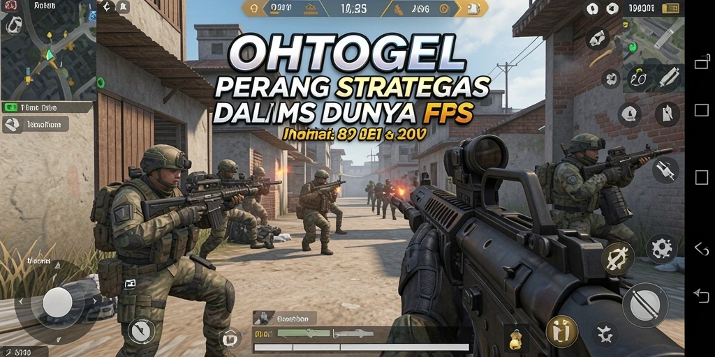 Tampilan gameplay menegangkan dan grafis berkualitas tinggi di OHTOGEL.