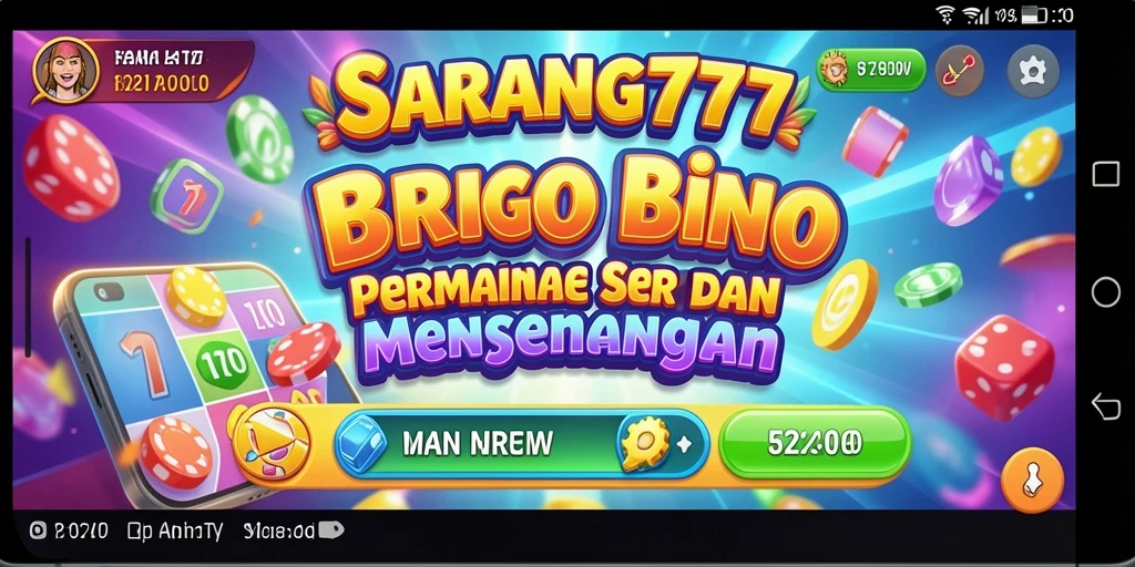 Tampilan gameplay SARANG777 yang menegangkan dan seru.